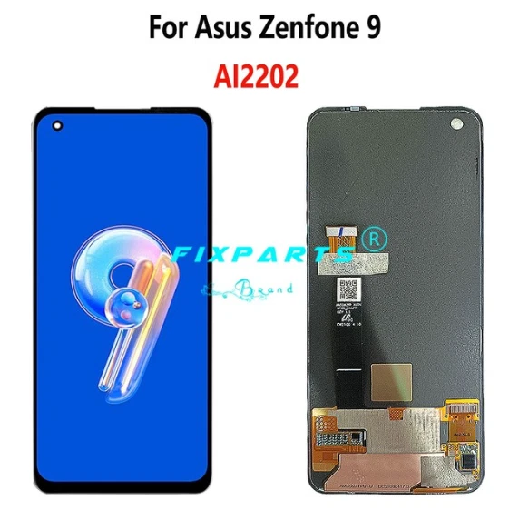 For Asus Zenfone 9 LCD Display Touch Screen Digitizer Assembly Replacement Black - Image 1 of 1