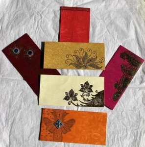 200 SHAGUN GIFT ENVELOPE CARD MONEY HOLDERs LOVELY DESIGNS COLOR ALL OCCASIONS - Picture 1 of 5