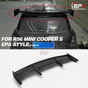 For R56 Mini Cooper S EPA Style Fiberglass Rear Spoiler Roof Wing (S Only) - Picture 1 of 11