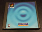 SENTIENT Playstation PS1 PSX PSONE European Edition First Print