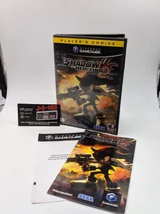 NGA - Nintendo Gamecube Shadow the Hedgehog PC CASE ONLY NO GAME - Imagen 1 de 8