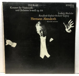Dvorak Cello Concerto Ludwig Hoelscher RSO Leipzig Abendroth Vinyl LP Eterna - Bild 1 von 4