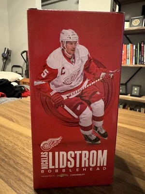 Nicklas Lidstrom Detroit Red Wings Bobblehead January 21, 2023 SGA-Unopened Box - Image 1 of 4