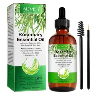120 mL Rosemary Essential Oil 100% Pure Natural Therapeutic Grade / Hair Growth - Picture 1 of 2