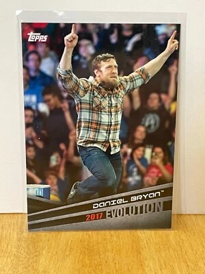 2017 Topps WWE #E-14 Daniel Bryan Evolution Wrestling Card - Image 1 of 2