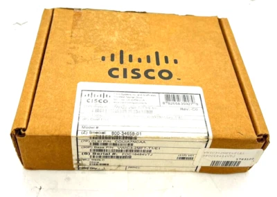 VWIC3-2MFT-T1/E1 CISCO 2PORT 3RDGEN MULTIFLEX TRUNK VOICE/WAN INTERFACECARD/SEAL - Image 1 of 3