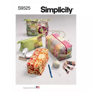 SIMPLICITY Nähmuster S9525 Reißverschluss Hülle - Foto 1 di 4
