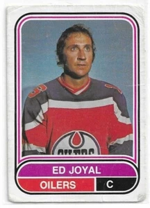 ED JOYAL 1975-76 OPC WHA Hockey card #36 Edmonton Oilers POOR - Picture 1 of 1