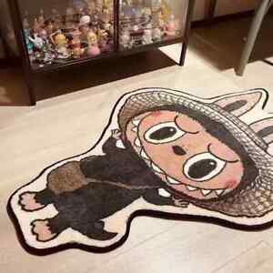 New Labubu Cartoon Carpet The Monsters Fluffy Rug Doormat Home Decorations