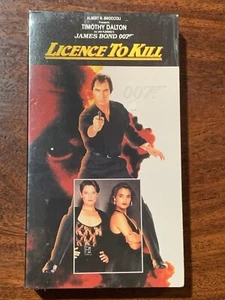 Licence To Kill VHS New SEALED Watermarks CBS Fox Timothy Dalton 007 James Bond - Picture 1 of 14