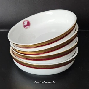 4 Durango & Silverton Railroad Porzellan Schalen Schmalspur R.R. Vergoldet 2005 - Bild 1 von 12