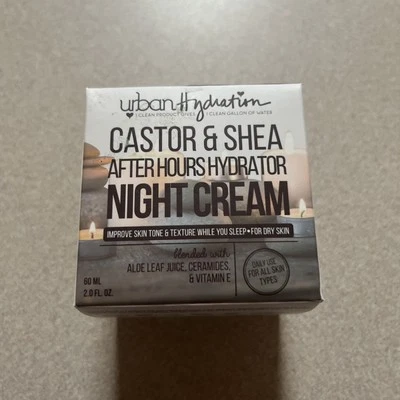 Urban Hydration - Castor & Shea Night Cream After Hours Hydrator Night - 2 fl oz - Image 1 of 4