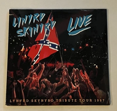 Lynyrd Skynyrd Live Tribute Tour 1987-ORIG. 1988 US MCA Double LP-SEALED! - Image 1 of 2
