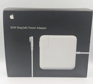 Genuine APPLE A1343 85W MagSafe Power Adapter White Open Box / MC556LL/B - Picture 1 of 8