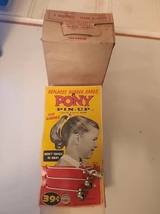 FUNDA DE COLECCIÓN DE 12 PAQUETE ORIGINAL EL NUEVO PIN-UP DE CABALLO RARO KIDDIE PONY - Imagen 1 de 12