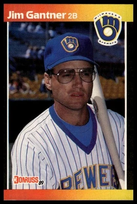 1989 Donruss #264 Jim Gantner - Image 1 of 2
