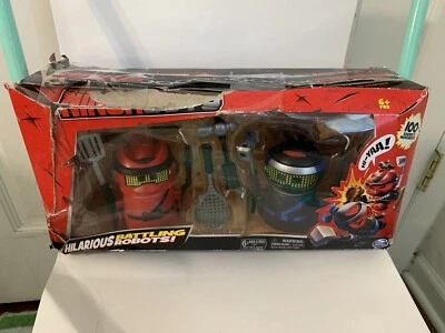 New Open Box Spinmaster Ninja Bots Battling Robots - Image 1 of 4