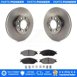 Front Disc Brake Rotors And Ceramic Pads Kit For 1999-2003 Ford Windstar