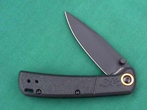 EDC BROWNING BUCKMARK SLIM LINER LOCK FOLDING POCKET KNIFE D2 TOOL STEEL NIB - Picture 1 of 5