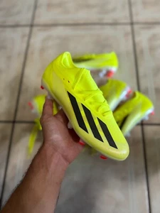 Adidas X Crazyfast Elite PRO FG Yellow Solar pack Soccer Cleats Brand New - Picture 1 of 6