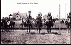 1907 Vintage Photo Postcard ~  Native American ~  Blood Squaws in War Dress