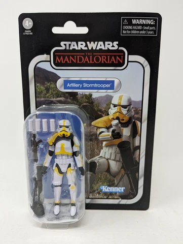 Star Wars The Mandalorian ARTILLERY STORMTROOPER Figure 3.75 in - Kenner Hasbro Cover