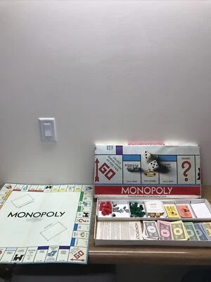 Vtg 1975 Monopoly Board Game Parker Brothers Classic - Complete - Image 1 of 4