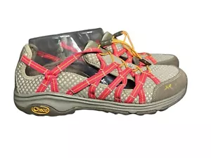 Chaco Outcross Evo Para Mujer Talla 10 Rojo Gris Exterior Trail Agua Senderismo Zapatos B8 - Imagen 1 de 10