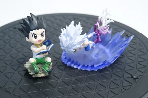 RE-MENT Hunter x Hunter Figure Fuchipito Pittori & Killua DesQ Accessori Scrivania - Foto 1 di 15