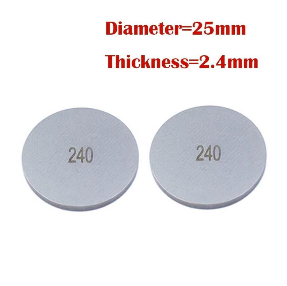 2pcs 25mm Valve Shim Thickness 2.4mm for Yamaha FJ1100 FJ1200 XJ600 Honda CB750 - Image 1 of 1