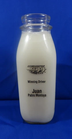 2015 Indianapolis 500 Juan Pablo Montoya Winners Milk Bottle Collectors Edition Cover