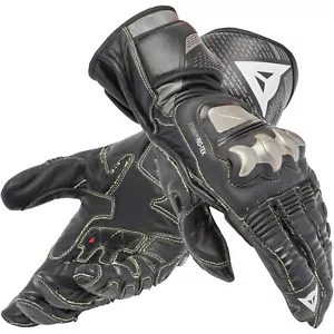 Motorcycle Leather Gloves XL - Dainese Full Metal 7 - Black - Picture 1 of 10