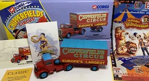 Camión articulado Corgi 1:50 97303 Bedford O Chipperfields Circus con póster - Imagen 1 de 13