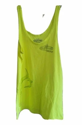 Camiseta sin mangas Tony Stewart #14 Chase Realtree amarilla neón XL para damas Foto 1 de 4