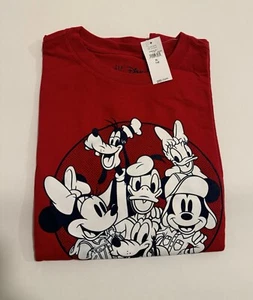 Gap Kids Disney Long Sleeved Shirt Size XL Red Multi Color Brand New - Picture 1 of 4