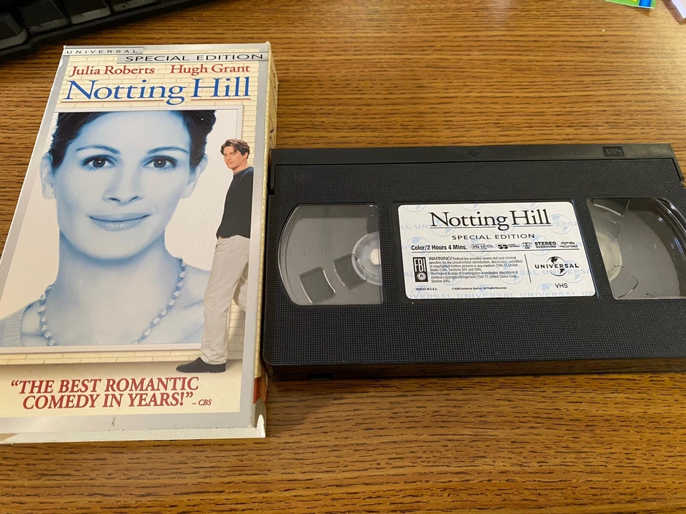 NOTTING HILL - (VHS, 2000, Special Edition) - Julia Roberts, Hugh Grant - Image 1 of 1