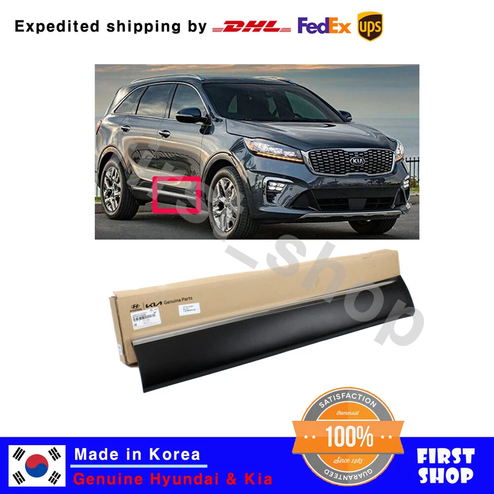 87722C5200 nueva puerta delantera moldura inferior derecha lado derecho para Kia Sorento 2016-2020 Foto 1 de 4