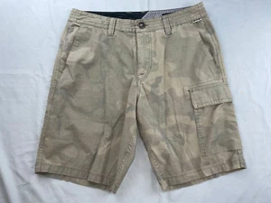 Volcom Stretch Hybrid Cargo Skate Shorts. Perfectly Faded Camo, Mn's 29. GUC!! - Picture 1 of 5