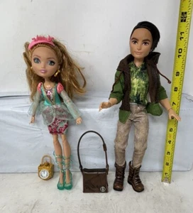2013 Mattel Ever After High Ashlynn Ella & Hunter Huntsman Doll Set w/ Extras. - Bild 1 von 18