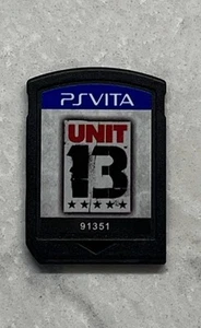 Unit 13 (Sony PlayStation Vita, 2012) TESTATO AUTENTICO solo cartuccia PS Vita - Foto 1 di 6