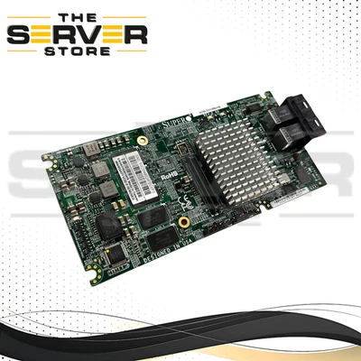 Supermicro 12 Гб/с SAS3 MegaRAID 8-портовый низкопрофильный контроллер RAID AOM-S3108M-H8 - Изображение 1 из 3