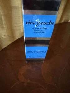 RIVE GAUCHE by YVES SAINT LAURENT EDT 50ml/1.6oz SPRAY SEALED COLLECTIBLE - Picture 1 of 5