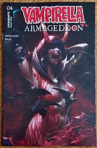 VAMPIRELLA ARMAGEDDON #4 Francesco Mattina Variante Desnudo Cubierta Dinamita 2025 Casi Nuevo - Imagen 1 de 1