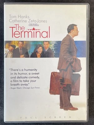 The Terminal (DVD, 2004 Fullscreen) Tom Hanks, Catherine Zeta-Jones (SWC04-057) - Image 1 of 4
