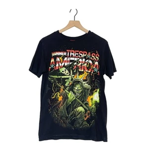 Metal Hammer Trespass America T-Shirt Small Black 2012 Festival Rock Tour - Picture 1 of 6