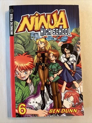 Ninja High School Vol 6 Manga ⚔️ Acción Prensa Antártica Benn Dunn Foto 1 de 4
