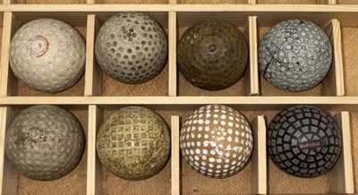 Pelotas de golf antiguas Chemico Floater Durabale Challenger M&T malla zarza X8 Foto 1 de 4