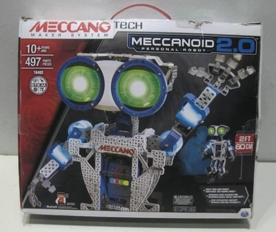 Meccano Tech Meccanoid 2.0 Personal Robot #16402 Maker System Kit NEW Open - Image 1 of 4
