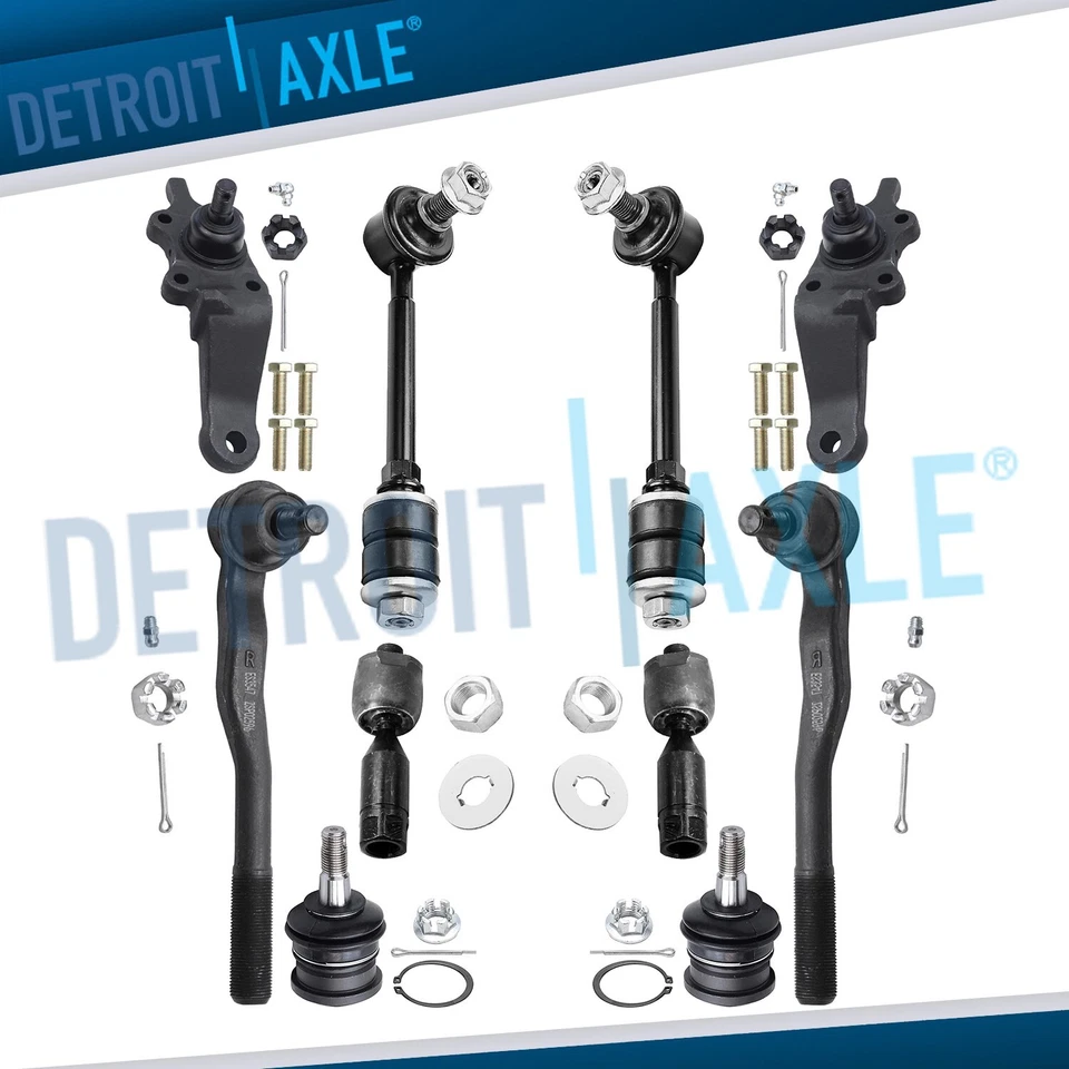 Front Upper Lower Ball Joint Tie Rod Sway Bar Kit for 1996 - 2002 Toyota 4Runner - Image 1 of 4