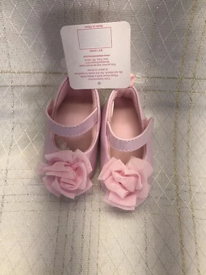 Vestido rosa con lazo rosa con escalones para bebé niña 3-6 meses talla 2 Foto 1 de 4